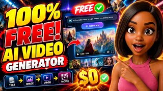 Generate 100% Free Images and Video Generator