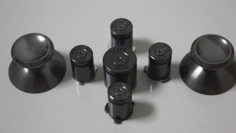 How To Install Xbox 360 controllers Metal Thumbsticks and Bullet ABXY & Guide Button