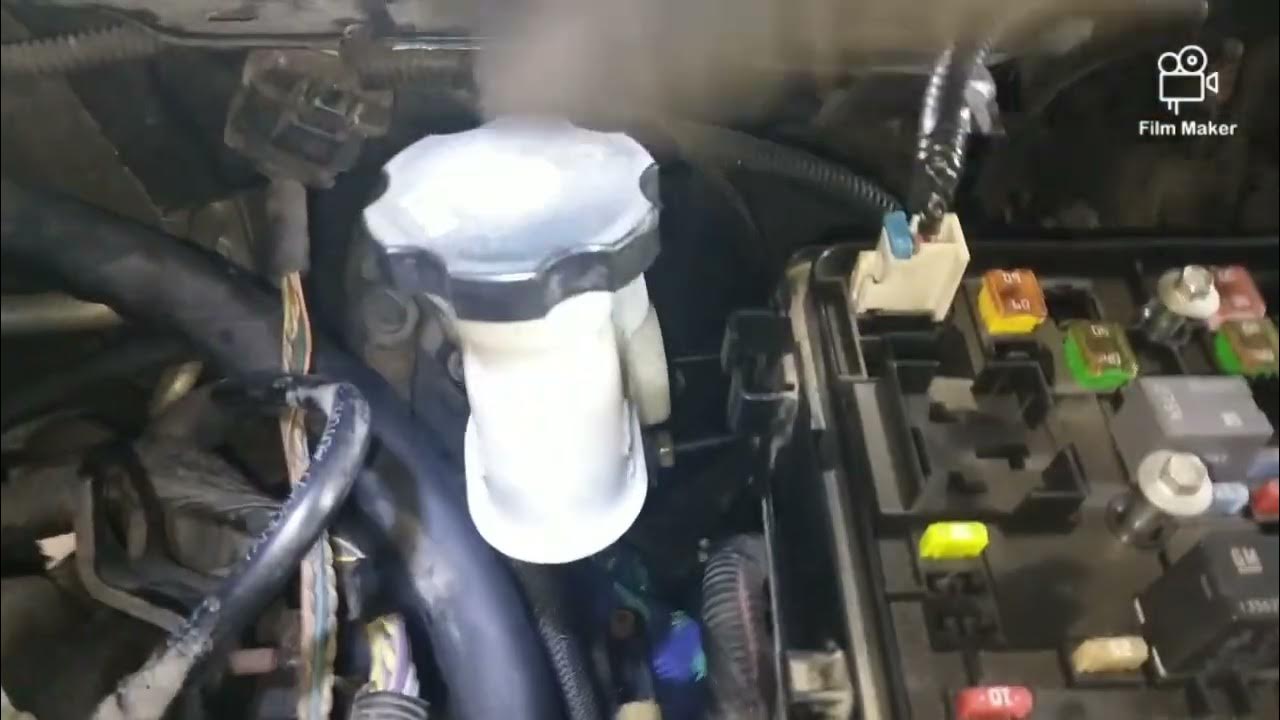 how to replace a brake master cylinder on a 2005-2011 chevy cobalt