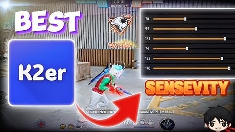 2025😱 K2er Headshot Sensitivity😲 Settings for Free Fire: Master Keyboard & Mouse Controls on Mobile!