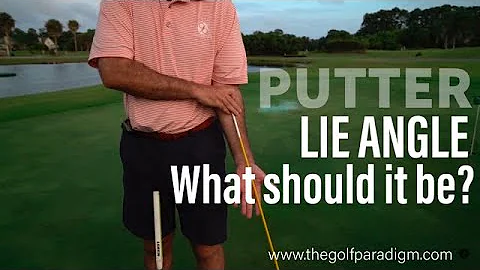 PUTTER LIE ANGLE: What Lie Angle Should the Putter Be? | The Golf Paradigm