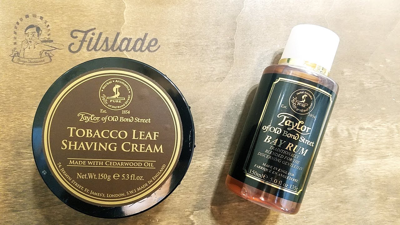 💈 Taylor of Old Bond Street Tobacco Leaf  - Bay Rum - TOBS 💈 FILSLADE