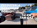 Elektrikli Scooterla Sanayiden Eve Sürüş
