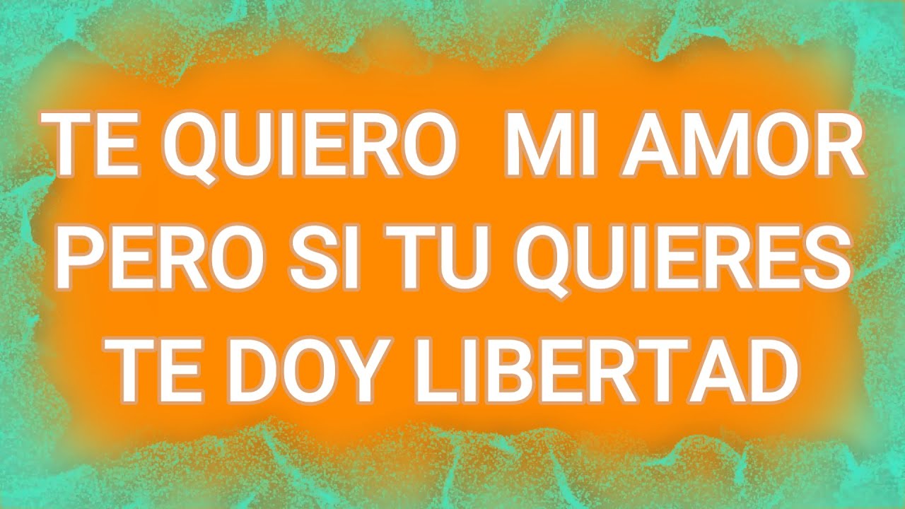PARA TU LIBERTAD BASTAN MIS ALAS - YouTube