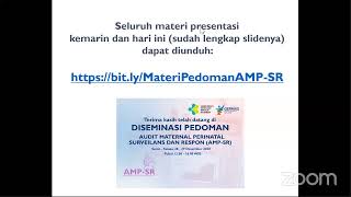 Diseminasi AMP SR Hari ke 2