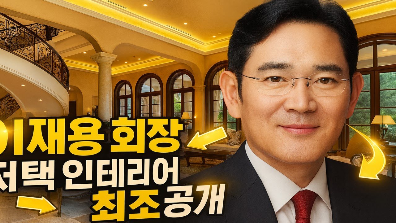 이재용 삼성회장 한남동 366평 저택 인테리어 | Samsung Chairman Lee Jae-yong's Hannam-dong Luxury Mansion Tour (AI)