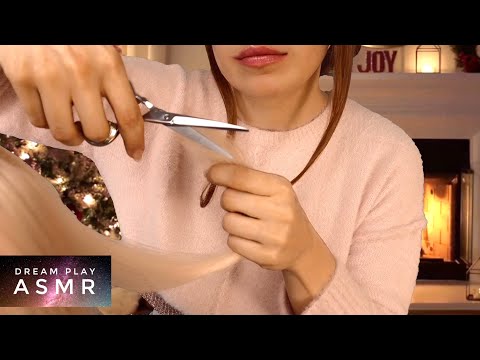 19 ★ASMR★ Dein last minute HOLIDAY HAIRCUT 🎄 ✂️ | Dream Play ASMR