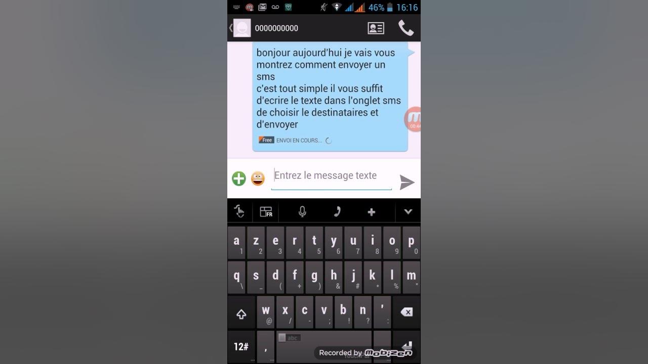 Comment envoyer un sms pour les nuls YouTube