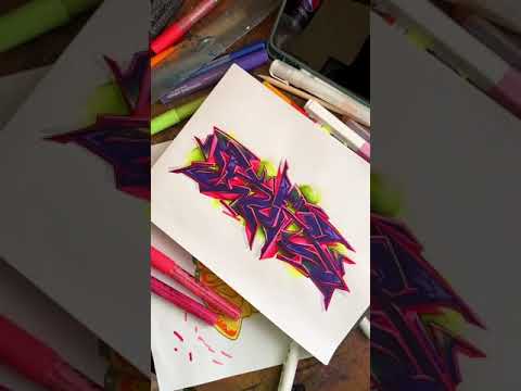 tutorials for making graffiti #streetart #shorts #graffiti #art #asmr #foryou #fyp