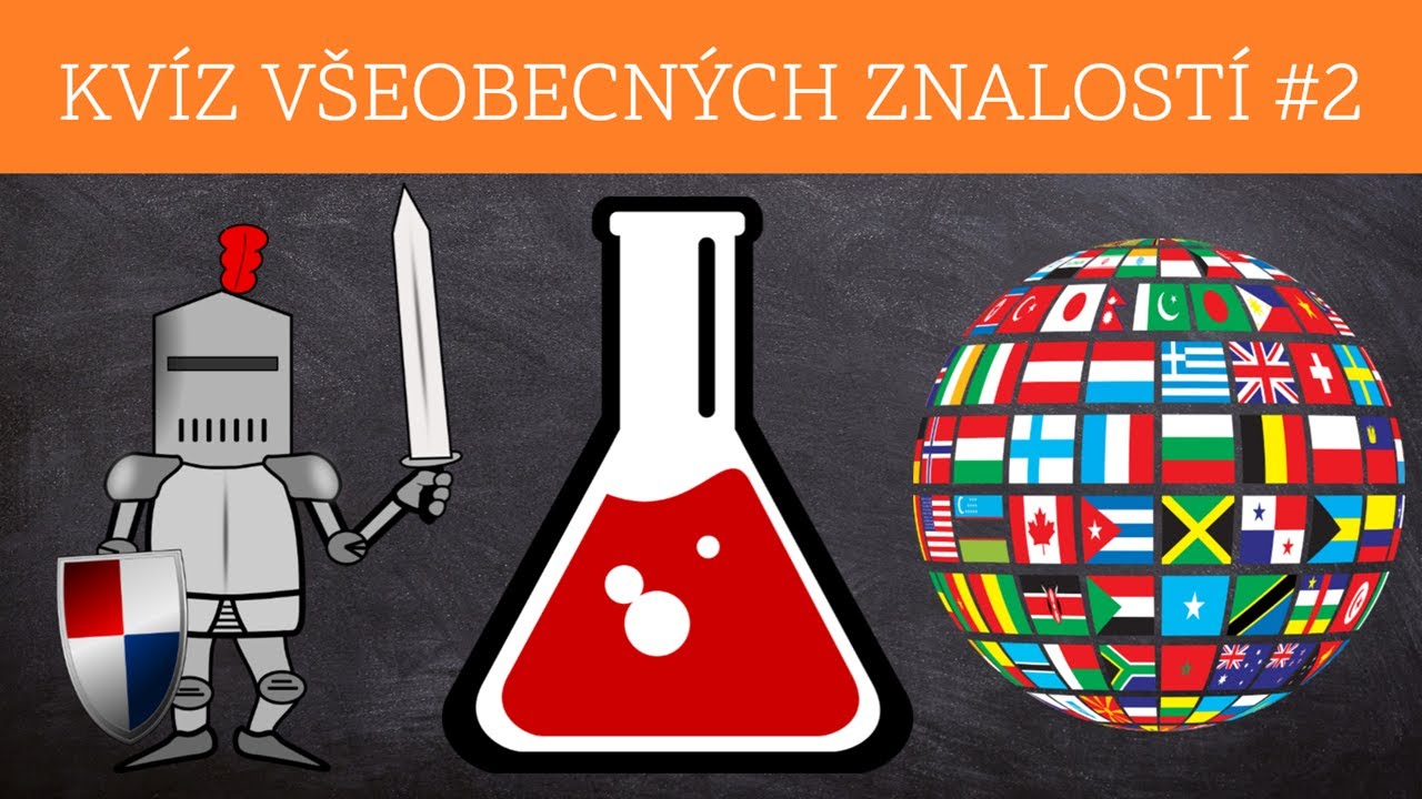 ⭐️Kvíz všeobecných znalostí #2 - 25 otázek (3 možnosti)