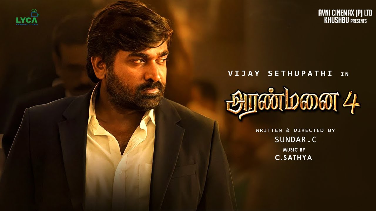 Aranmanai 4 First Look Vijay Sethupathi Joins With Sundar C Lyca