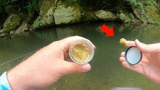 TROUT GO CRAZY FOR THIS HOMEMADE BAIT || Combat Fishing at It's Finest!!