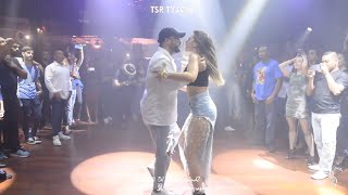 DARIO &amp; SARA (Spain) Bachata Demo [El Egoísta] @ TSR TYSONS