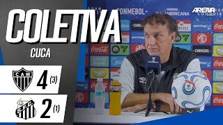 COLETIVA CUCA | AO VIVO | Atlético-MG x Santos - Sul-Americana 2026