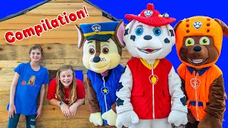 Assistant Looks for Paw Patrol Chickoletta on The Farm Compilation