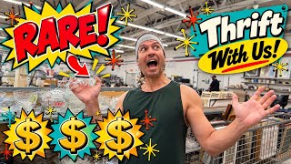 This RARE Find Was Just Sitting There! | Thrift With US!! THREE SOUTH FLORIDA THRIFT STORES