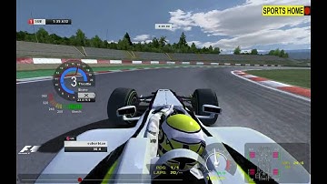 A lap at Nurburgring #1 (rFactor F1) Jenson