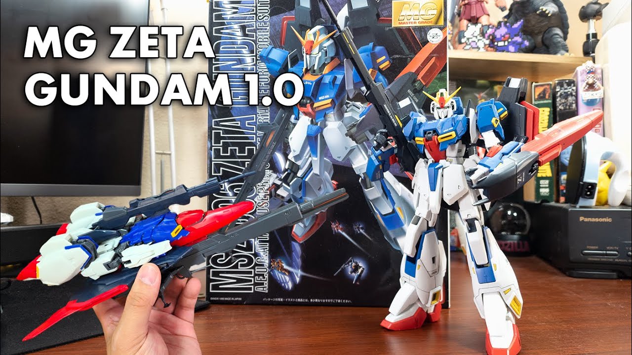 Building the OG MG Zeta Gundam 1.0 model kit (MG Zガンダム 1.0