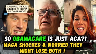 MAGA 'FURIOUS' that OBAMACARE is ACA & THEY WILL STILL LOSE IT