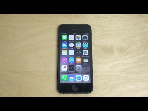 iPhone 5 Official iOS 9 - Review (4K)