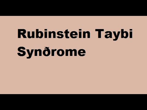 Rubinstein Taybi Syndrome