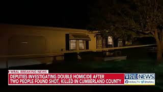 Cumberland County deputies investigating double homicide