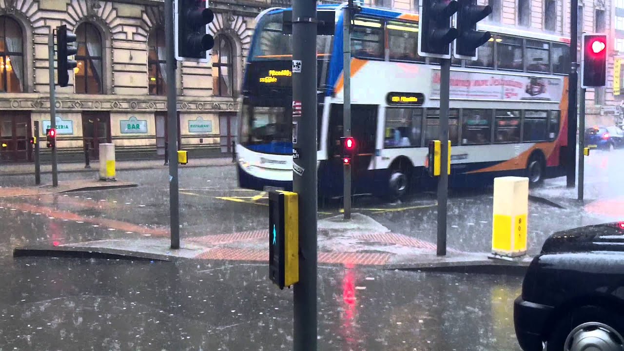 Manchester heavy rain: Rainchester!