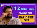 Prabhas' BEST Rapid Fire | I’m FAN Of SRK | Girlfriend, Marriage & Rumours | Salman | Saaho | Alia