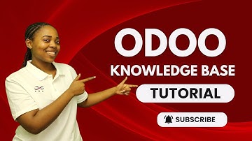 Odoo Knowledge Base Tutorial