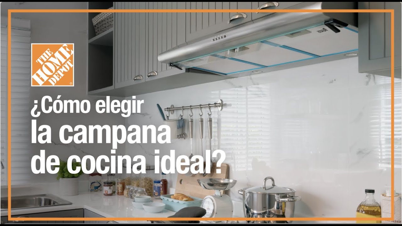 5 puntos que debes tener en cuenta a la hora de elegir la campana extractora  de tu cocina - TPC Cocinas