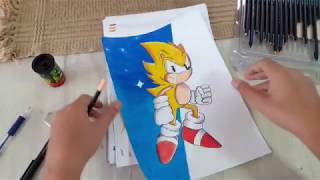 Tris Mega Soft VS Faber Castell Super Soft (Super Sonic Speed-Draw) screenshot 2