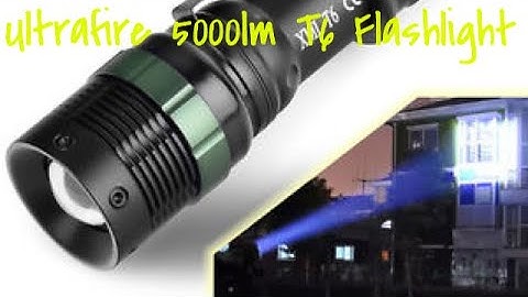 UltraFire 5000LM T6 Flashlight