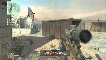 Mw3 - Quickscope Gameplay (Private Match)
