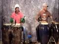 Cuban percussionists pedro martinez and mauricio herrera