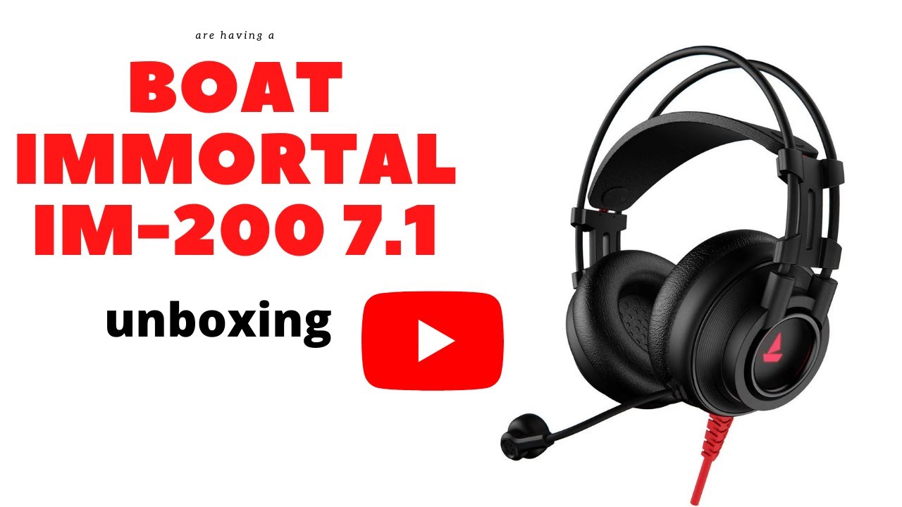 boat GAMING HEADSET 2021 UNDER 1500 Rs boat immortal 200 gaming headphone Review