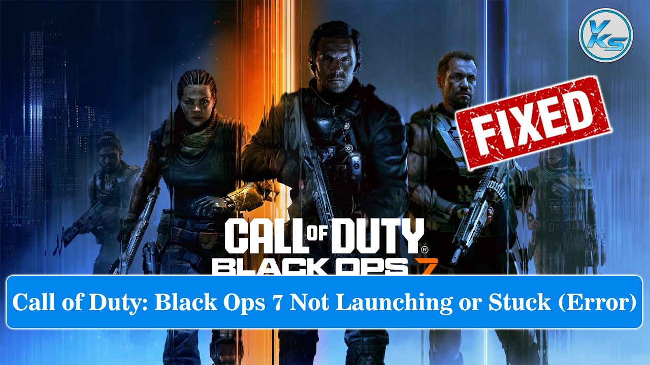 How To Fix Call of Duty: Black Ops 7 Launching Failed, Black Screen ...