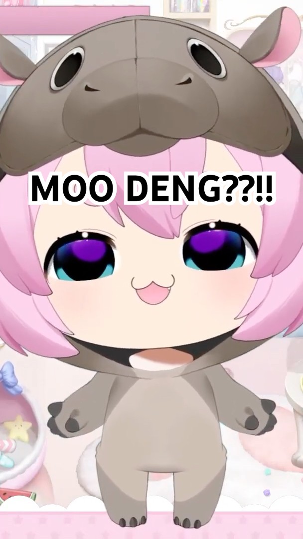 CHIBI *BECOMES* MOO DENG??!! - YouTube