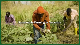 Garamba trains community farmers in sustainable agricultural methods