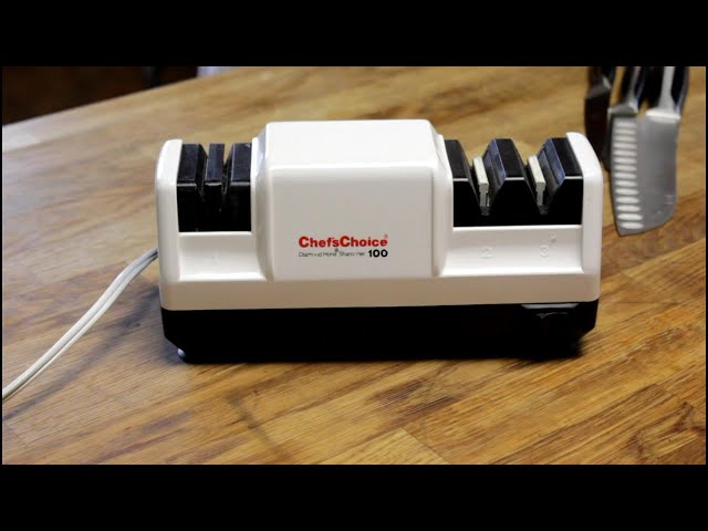 Chef's Choice By EdgeCraft 120 Diamond Hone EdgeSelect Plus Knife Sharpener  - White