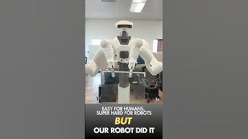 Humans Do It Easily… Robots? Not So Much 🤖
