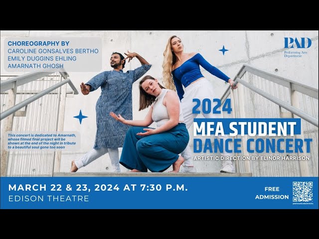MFA Student Dance Concert 2024 - "Swipe" - Caroline Gonsalves Bertho