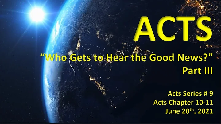 Bringing the Good News to the Gentiles