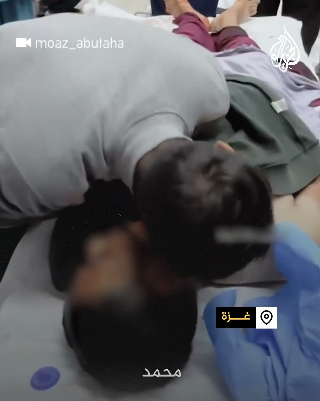إصرار فلسطيني على محاولة إنعاش شقيقه الشهيد