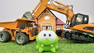 Видео с игрушками. Ам Ням и машинки. Мультики для малышей. Видео с игрушками. Ам Ням и машинки. Мультики для малышей.