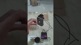 On how to install the swing clock with music box