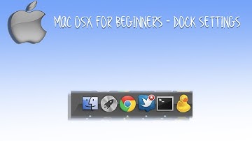 Mac OSX for Beginners! - Dock Basics