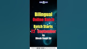 UPSC Maths Optional Online Batch | Start 22 November | Dhrub Singh Sir #upscmathsoptional #kgsias