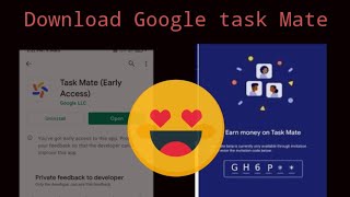 Google Task mate Referral Codes| new referral codes| Googel task mate| 15 Google Task mate Referral