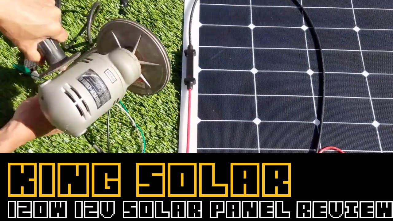 Panel Solar Plegable SunPower 120W