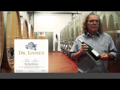 Ernst Loosen Introduces Dr Loosen Blue Slate Estate Riesling Kabinett Youtube